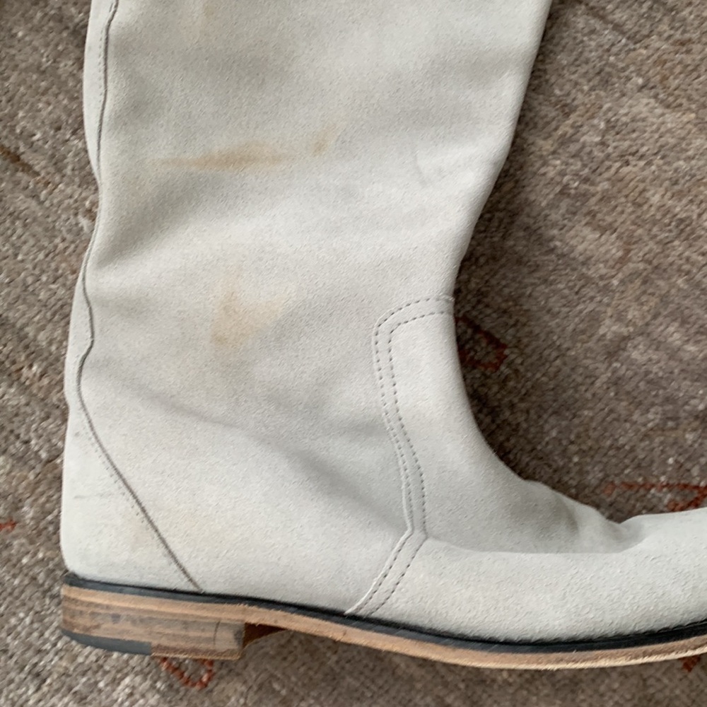 Suede pull up boots - Picture 6 of 6